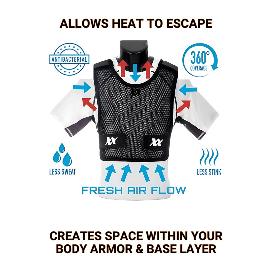 221B Tactical Maxx-Dri Vest 3.0 Body Armor Ventilation - Full 360 Degrees - Image 6