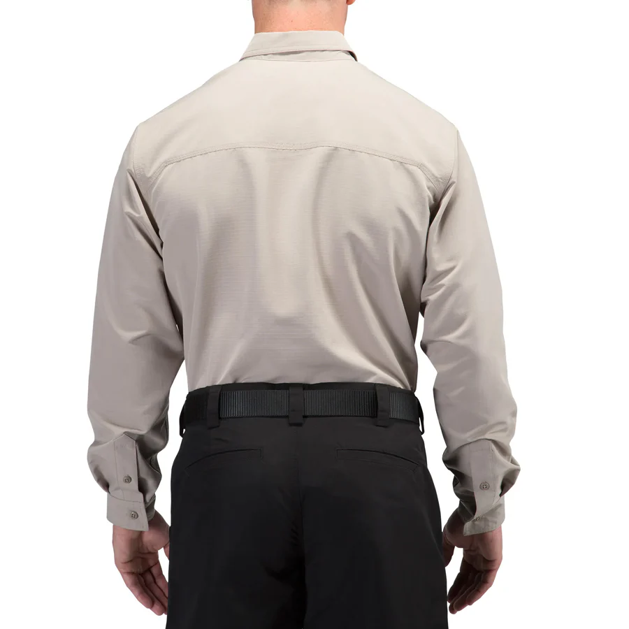 5.11 Fast-Tac Long Sleeve Shirt - Khaki - Image 3