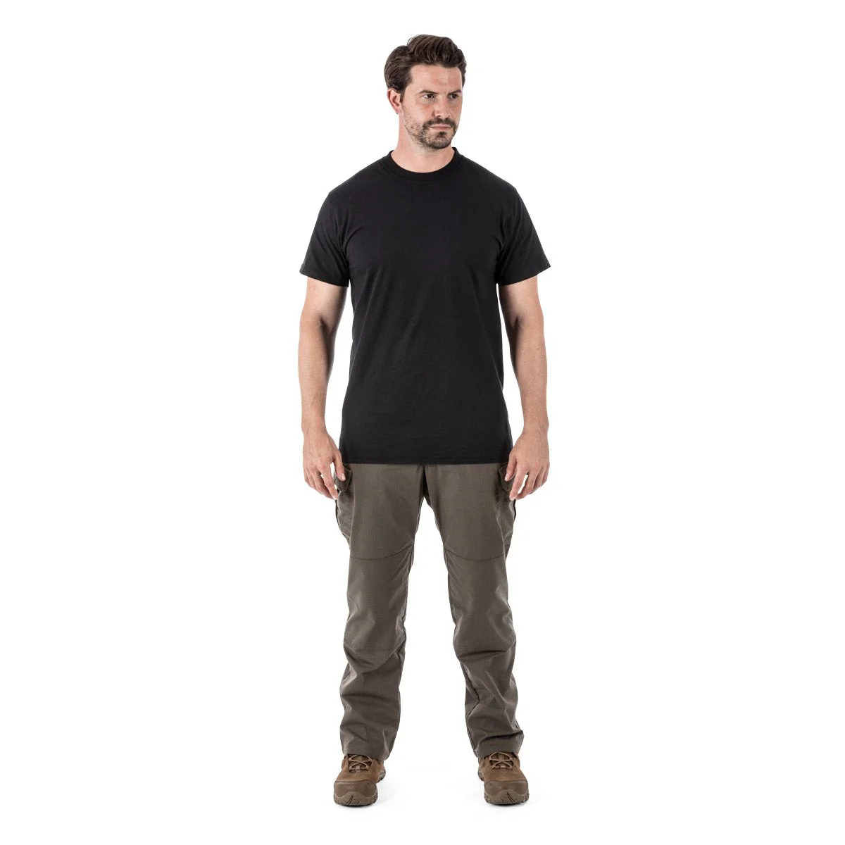 5.11 Mens Utili-T Crew Tees Pack of 3 Black - Image 5