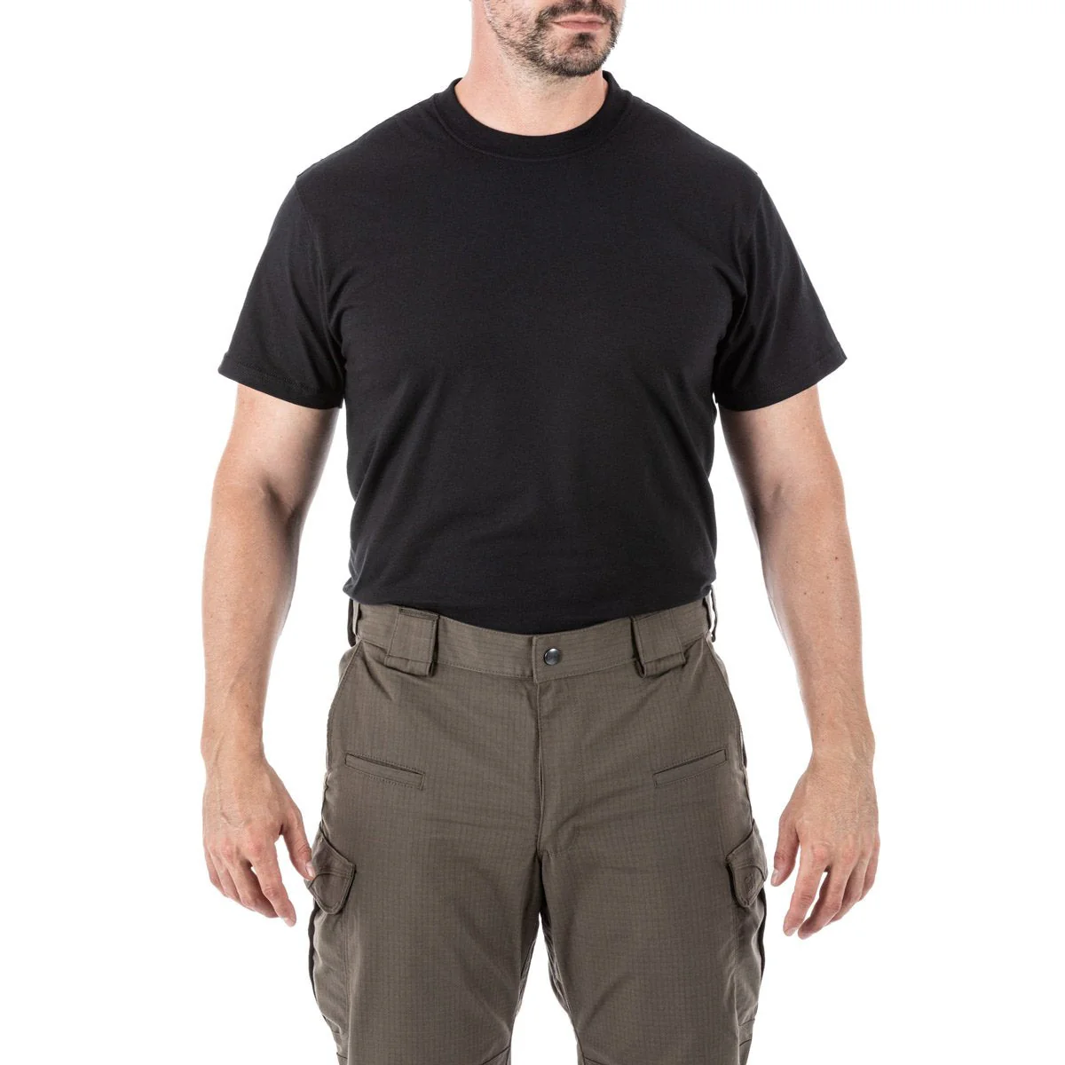 5.11 Mens Utili-T Crew Tees Pack of 3 Black - Image 6