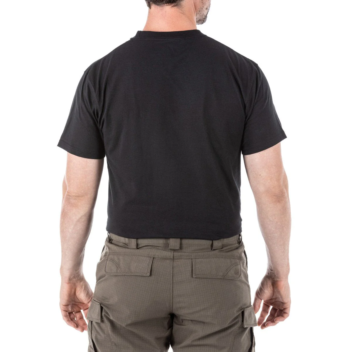 5.11 Mens Utili-T Crew Tees Pack of 3 Black - Image 8