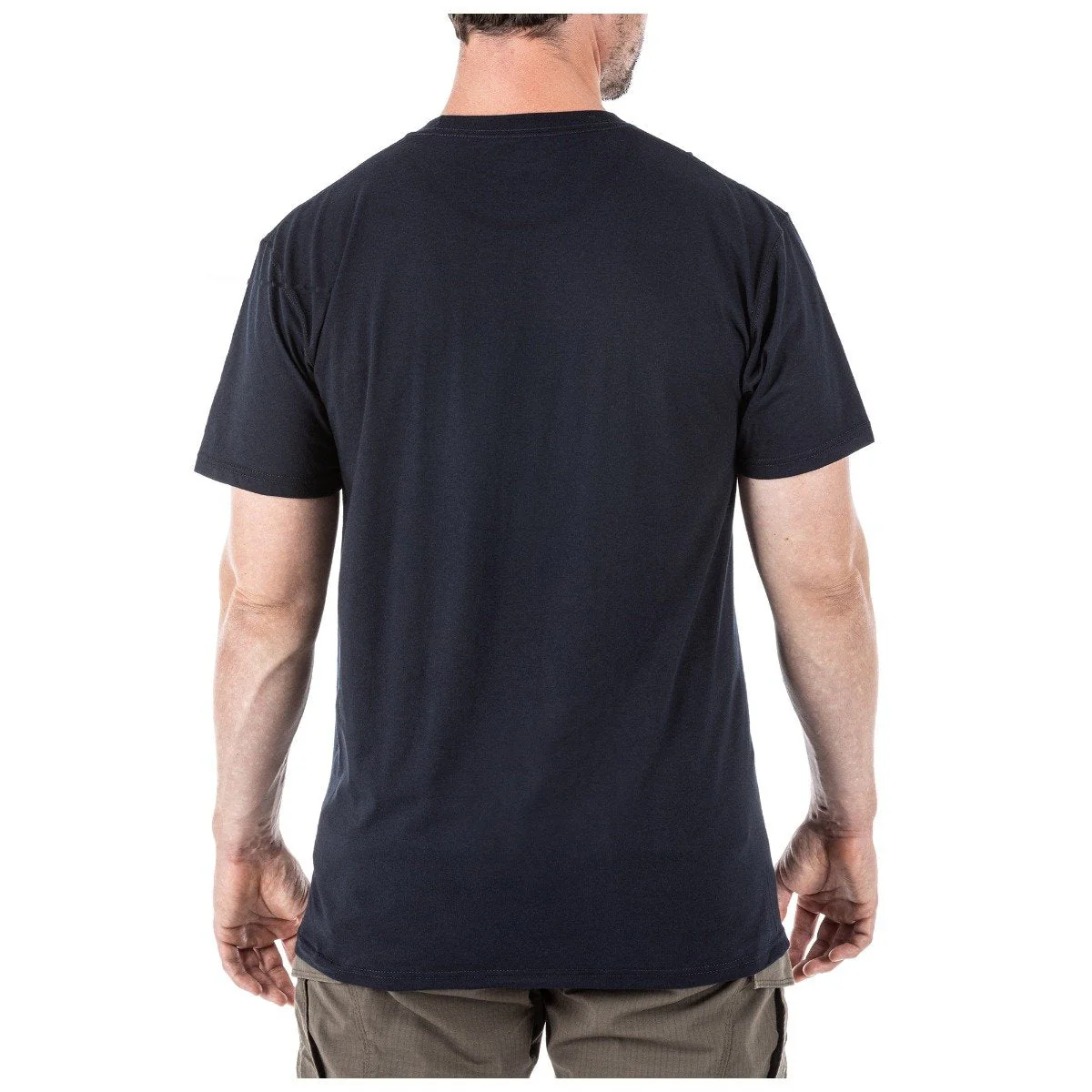 5.11 Mens Utili-T Crew Tees Pack of 3 Dark Navy - Image 3