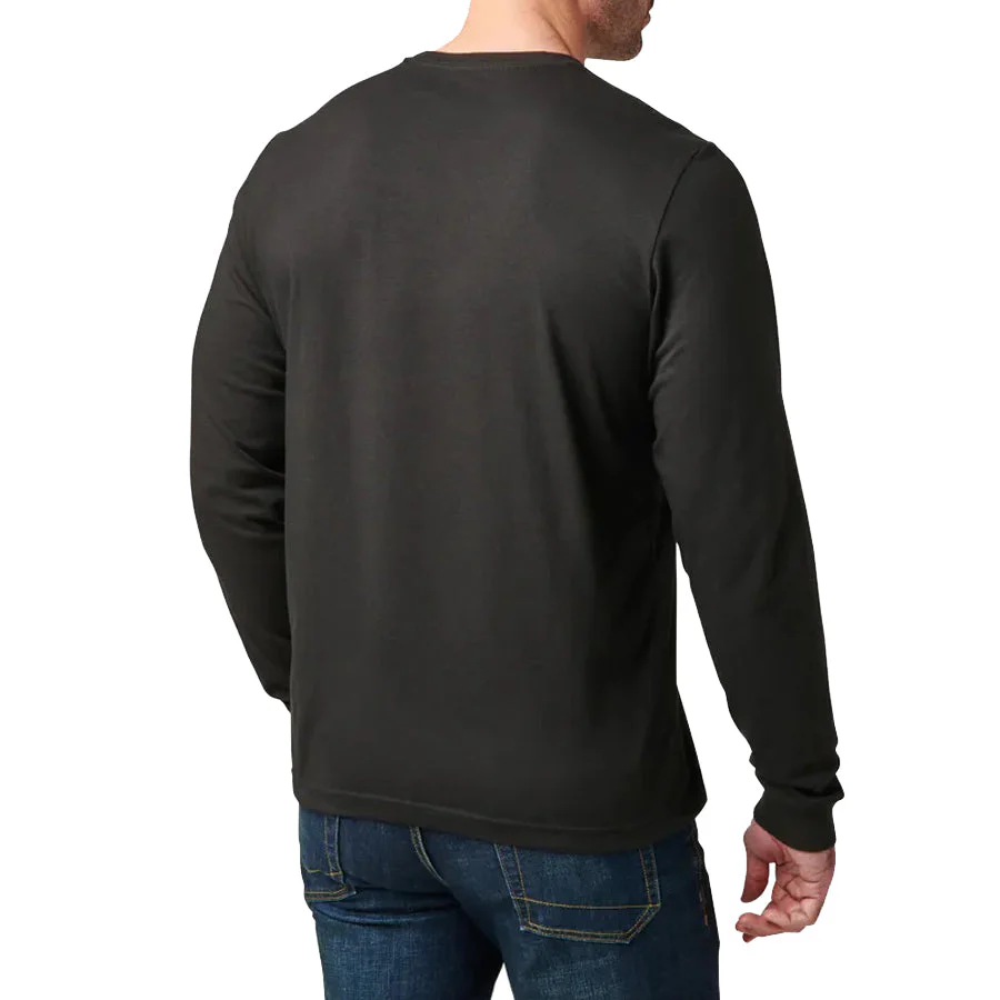 5.11 Tactical Camo Logo Fill Long Sleeve Tee - Image 2