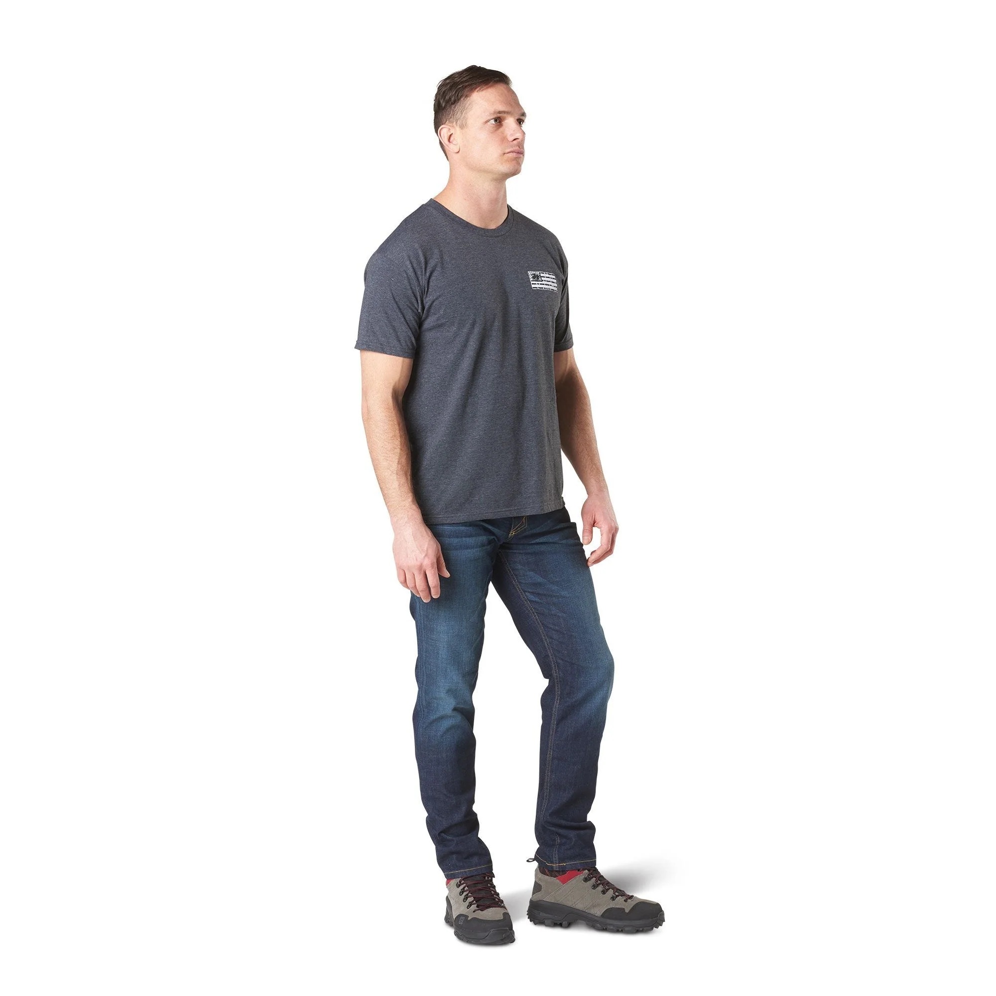 5.11 Tactical Defender Flex Slim Jeans Dark Wash Indigo - Image 3