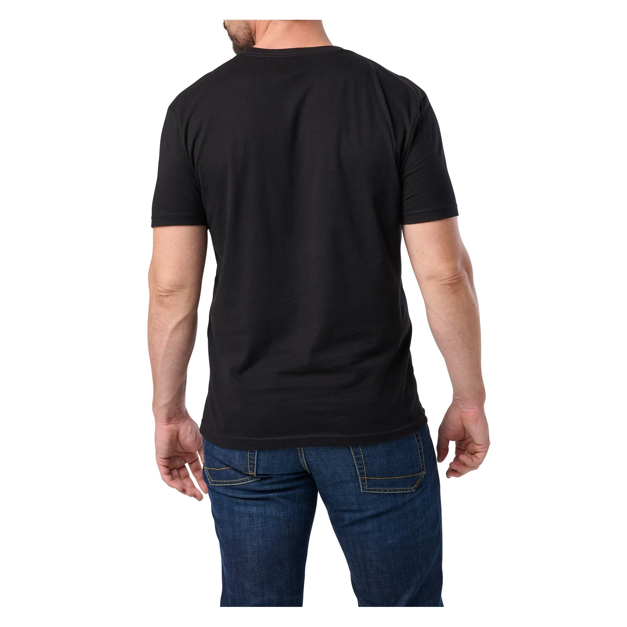 5.11 Tactical Purpose Crest Tee Black - Image 3
