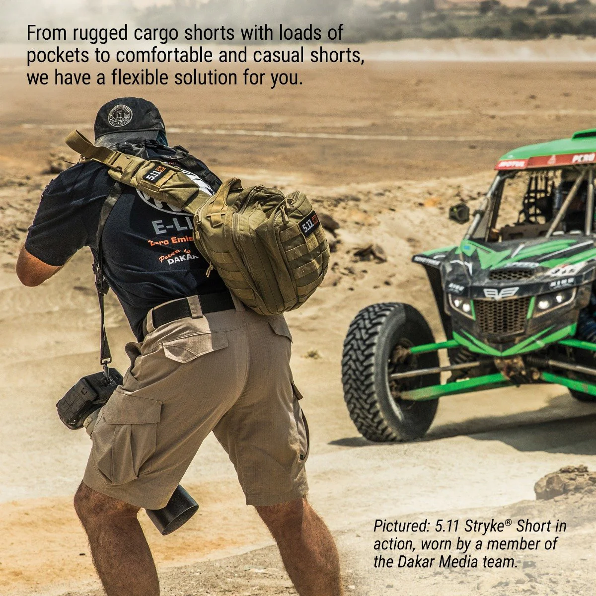 5.11 Tactical Stryke 11" Shorts TDU Green - Image 6