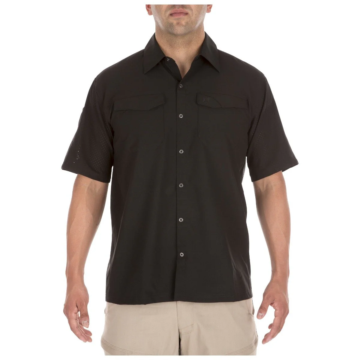 5.11 Tactical Freedom Flex Woven Short Sleeve Shirt Black