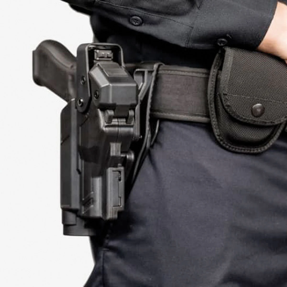 Alien Gear Rapid Force Duty Holster Matte Black - Image 3