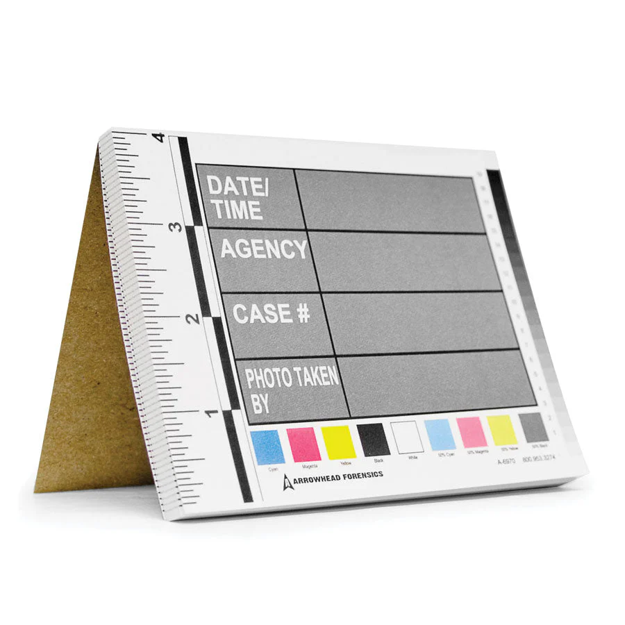 Arrowhead Forensics Photo Series Identifier Cards - 4 x 5.375 Inches - 25/pad - Image 2