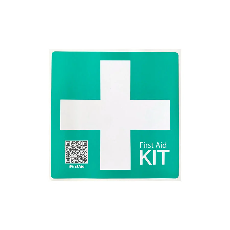 Compliant Vehicle First Aid Sticker