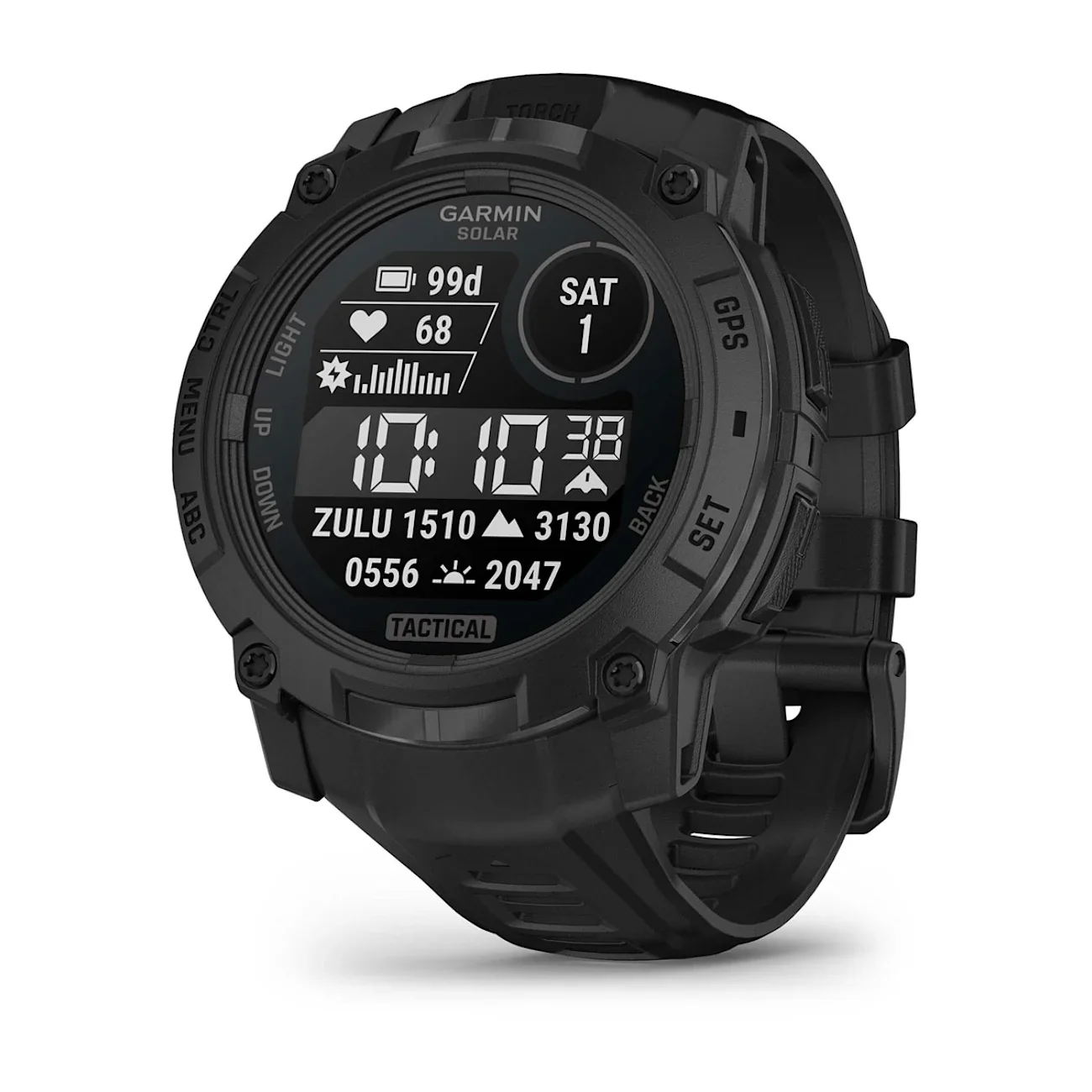 Garmin Instinct 3 Solar Tactical Edition Black with Black Band - Image 13