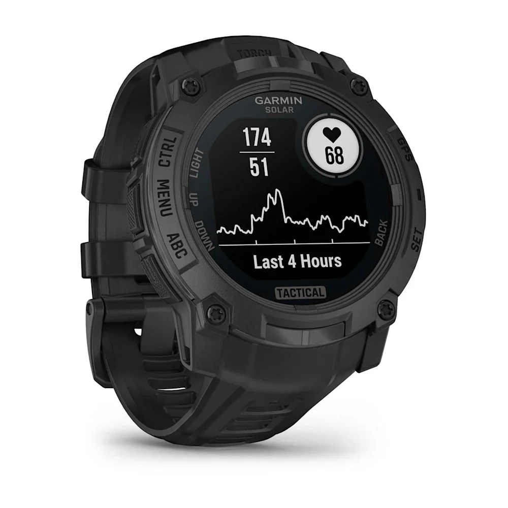 Garmin Instinct 3 Solar Tactical Edition Black with Black Band - Image 15