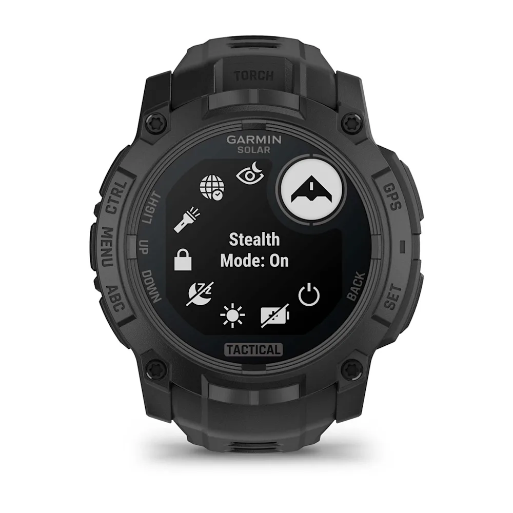 Garmin Instinct 3 Solar Tactical Edition Black with Black Band - Image 16