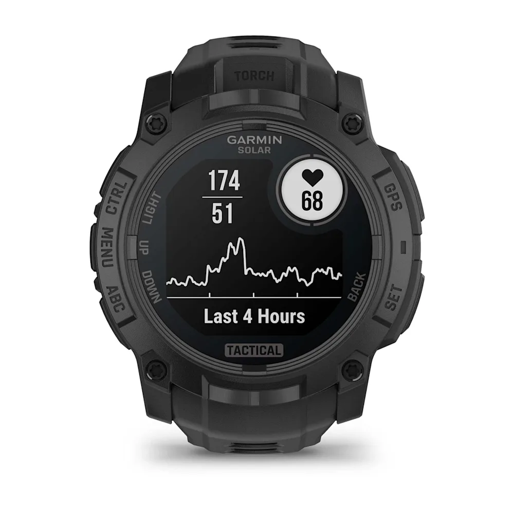 Garmin Instinct 3 Solar Tactical Edition Black with Black Band - Image 19