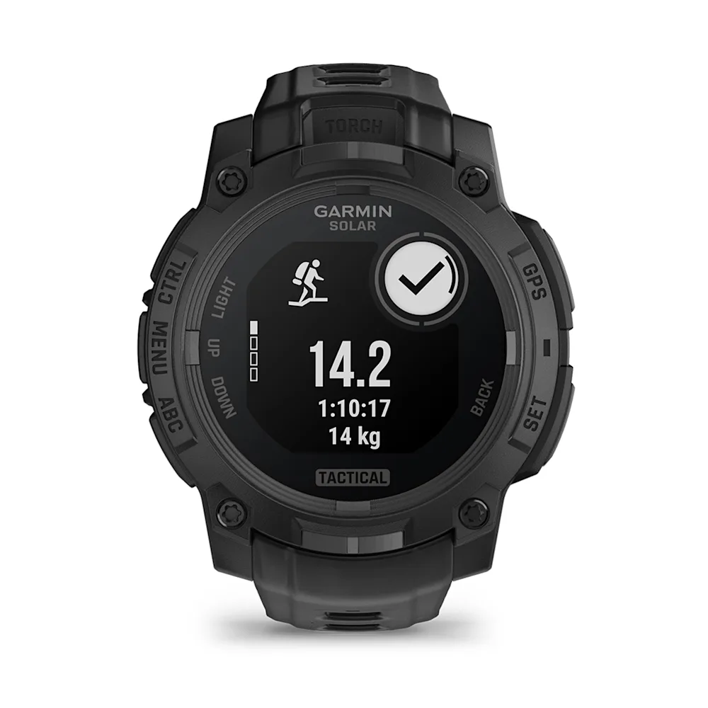 Garmin Instinct 3 Solar Tactical Edition Black with Black Band - Image 6