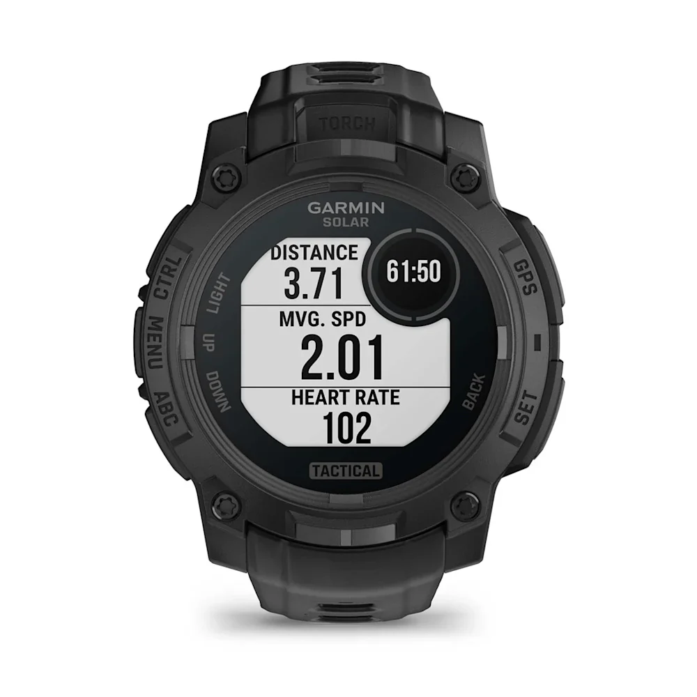 Garmin Instinct 3 Solar Tactical Edition Black with Black Band - Image 8
