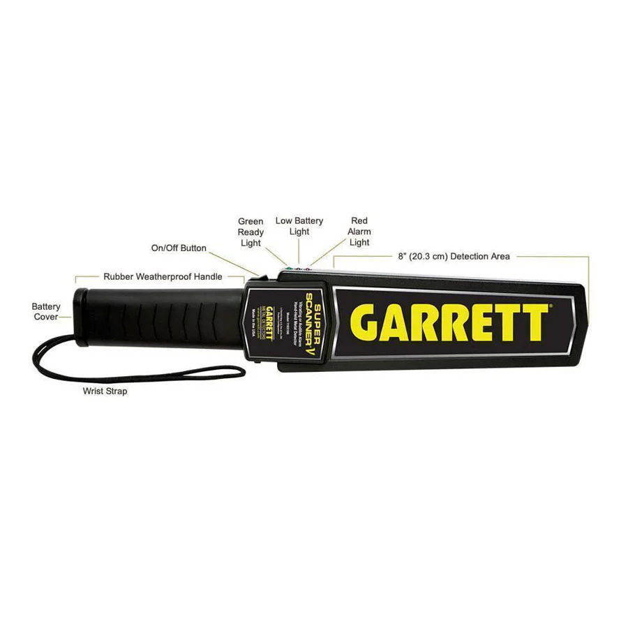 Garrett Super Scanner V Hand Held Metal Detector For Hire Only - Image 4