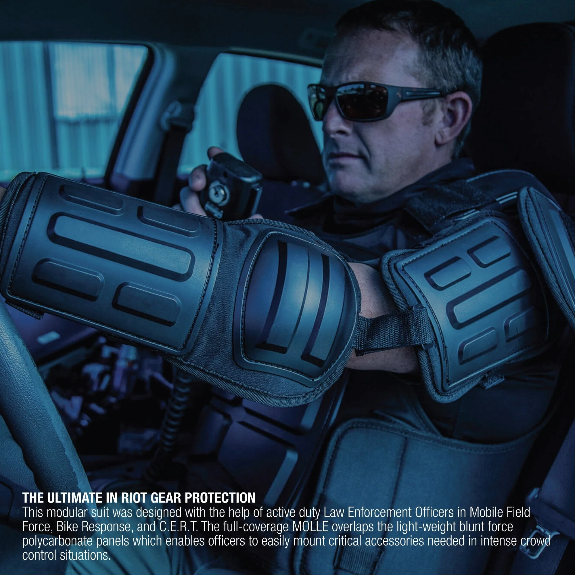 Haven Gear Enforcer MP Riot Suit Black - Image 4