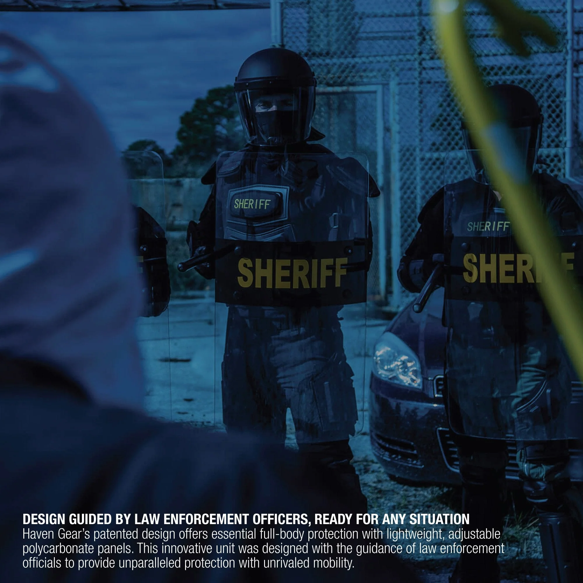 Haven Gear Patrol Riot Suit Black - Image 4
