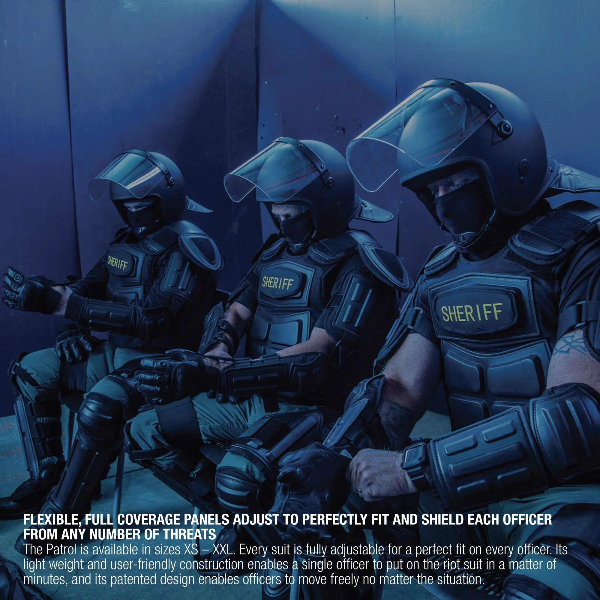 Haven Gear Patrol Riot Suit Black - Image 5