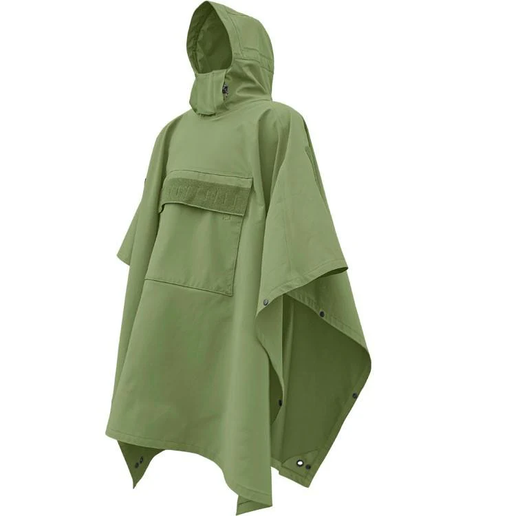Hazard 4 Poncho Villa 2020 Version Technical Soft-Shell Poncho OD Green