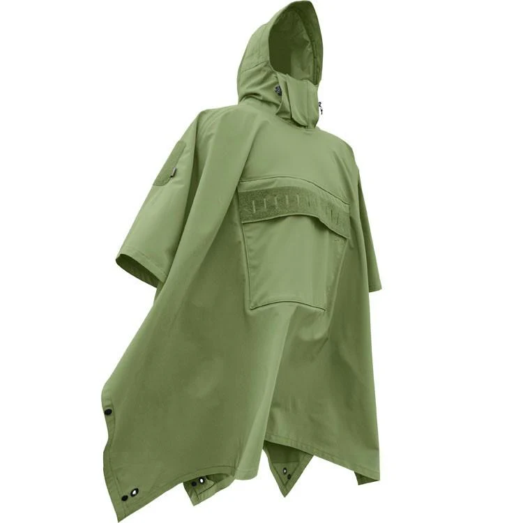 Hazard 4 Poncho Villa 2020 Version Technical Soft-Shell Poncho OD Green - Image 3