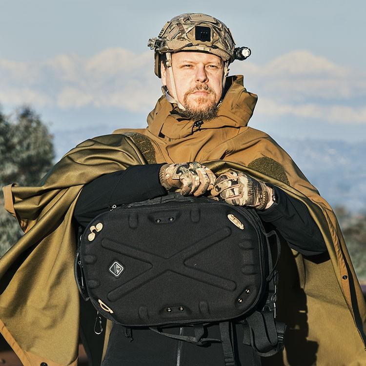 Hazard 4 Poncho Villa 2020 Version Technical Soft-Shell Poncho OD Green - Image 9