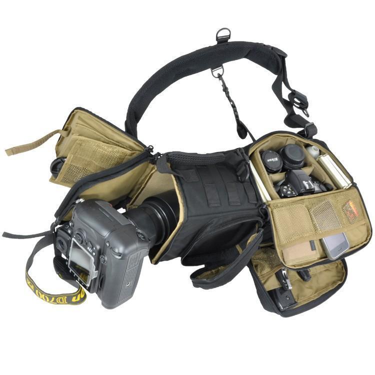 Hazard 4 Evac Photo Recon Tactical Optics Sling Pack Black - Image 3