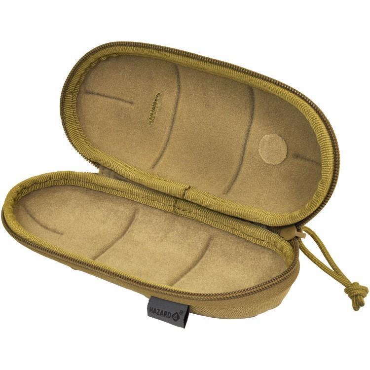 Hazard 4 Sub-Pod Hard Case for Gear and Large Sunglasses Coyote - Image 3