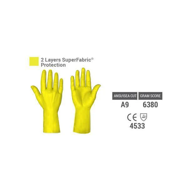 HexArmor Hercules 400R6E SuperFabric Heavy Duty Gloves - Image 5