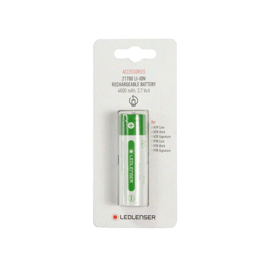 Ledlenser Rechargeable 21700 Li-ion Battery | Suits H7R, P7R Core & P7R Work UV, Signature & Work Series - Image 2