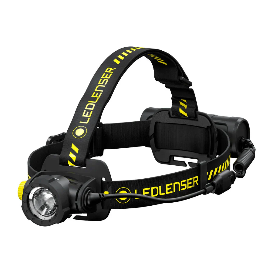 Ledlenser H7R Work 1000 Lumens Rugged Rechargeable IP67 Stepless Light Dimmer Advanced Focus Headlamp