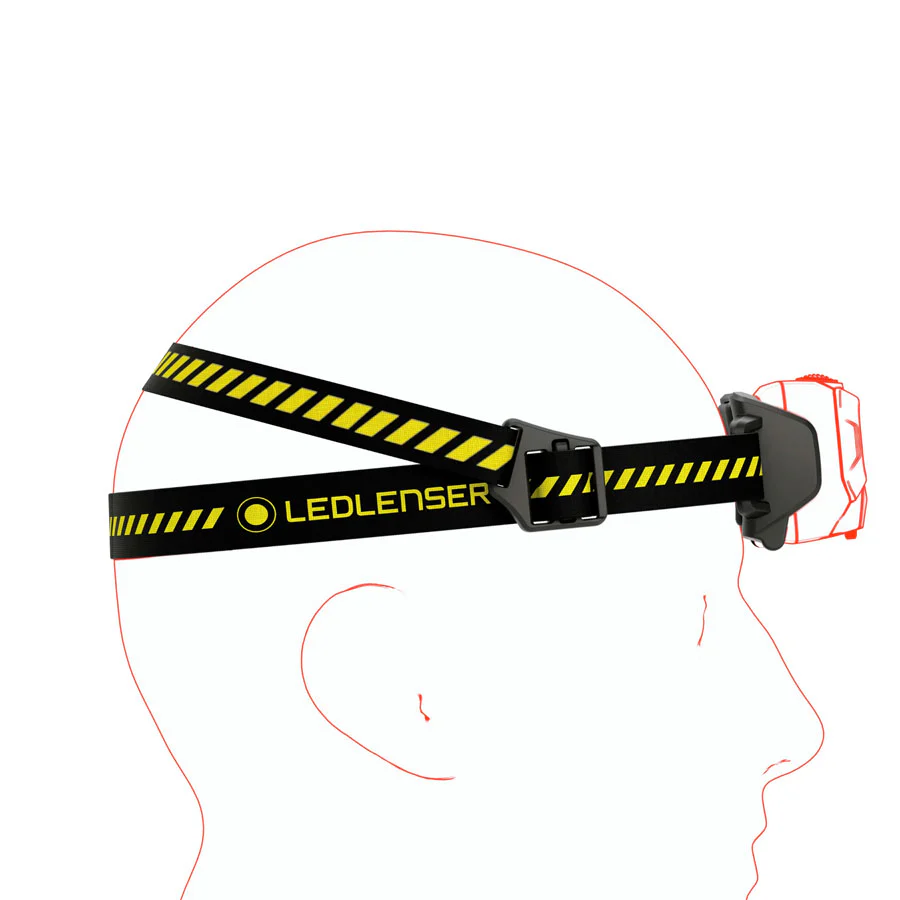 Ledlenser HF6R Work 800 Lumens Rechargeable IP68 Digital Advanced Focus Robust Headlamp Yellow - Image 5