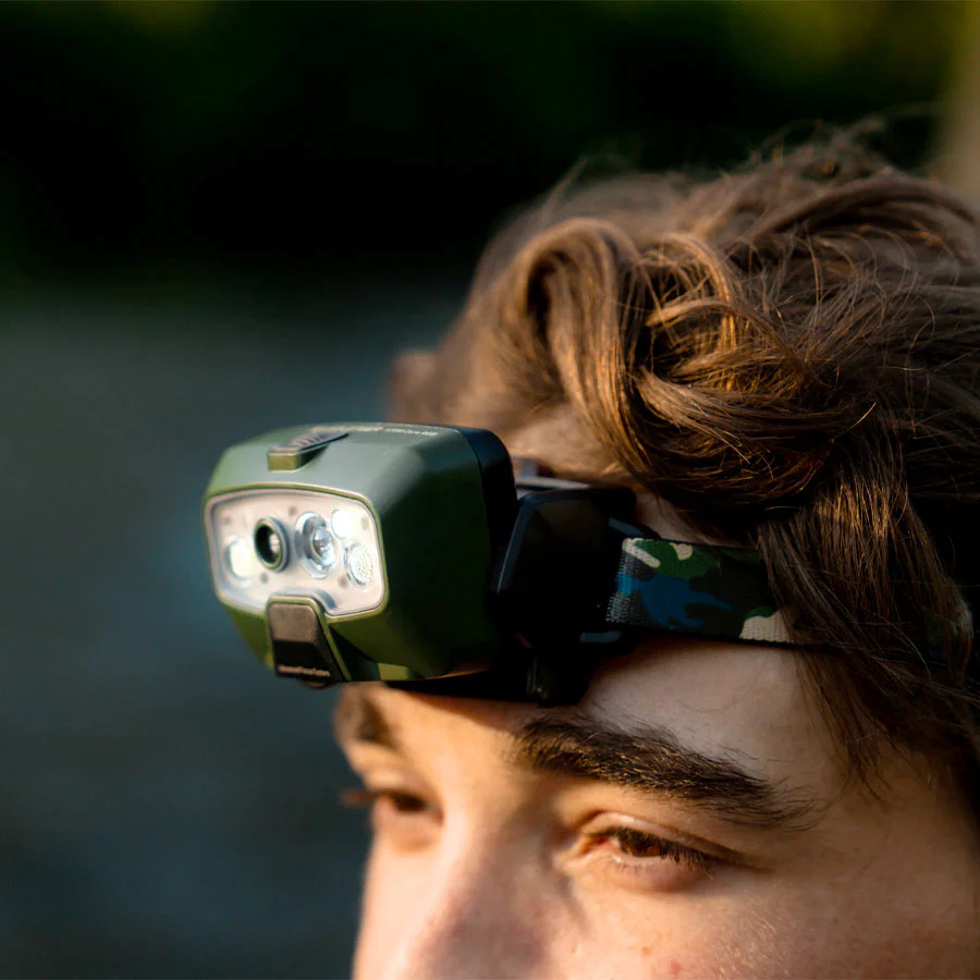 Ledlenser HF8R Core RGB 1600 Lumens Rechargeable IP68 Adaptive Light Beam Technology Headlamp Camo - Image 11