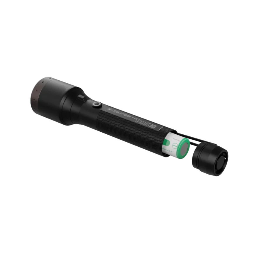 Ledlenser P9R Core LEP Laser 1300m Spot Distance 1000lm Flood White/Red LED Rechargeable IP68 Torch - Image 4