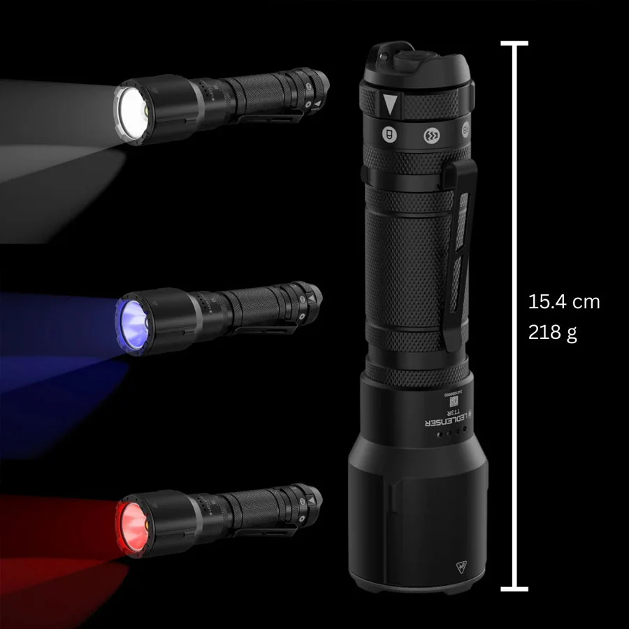 Ledlenser TT3R 1900 Lumens Rechargeable Tactical Flashlight - Image 9