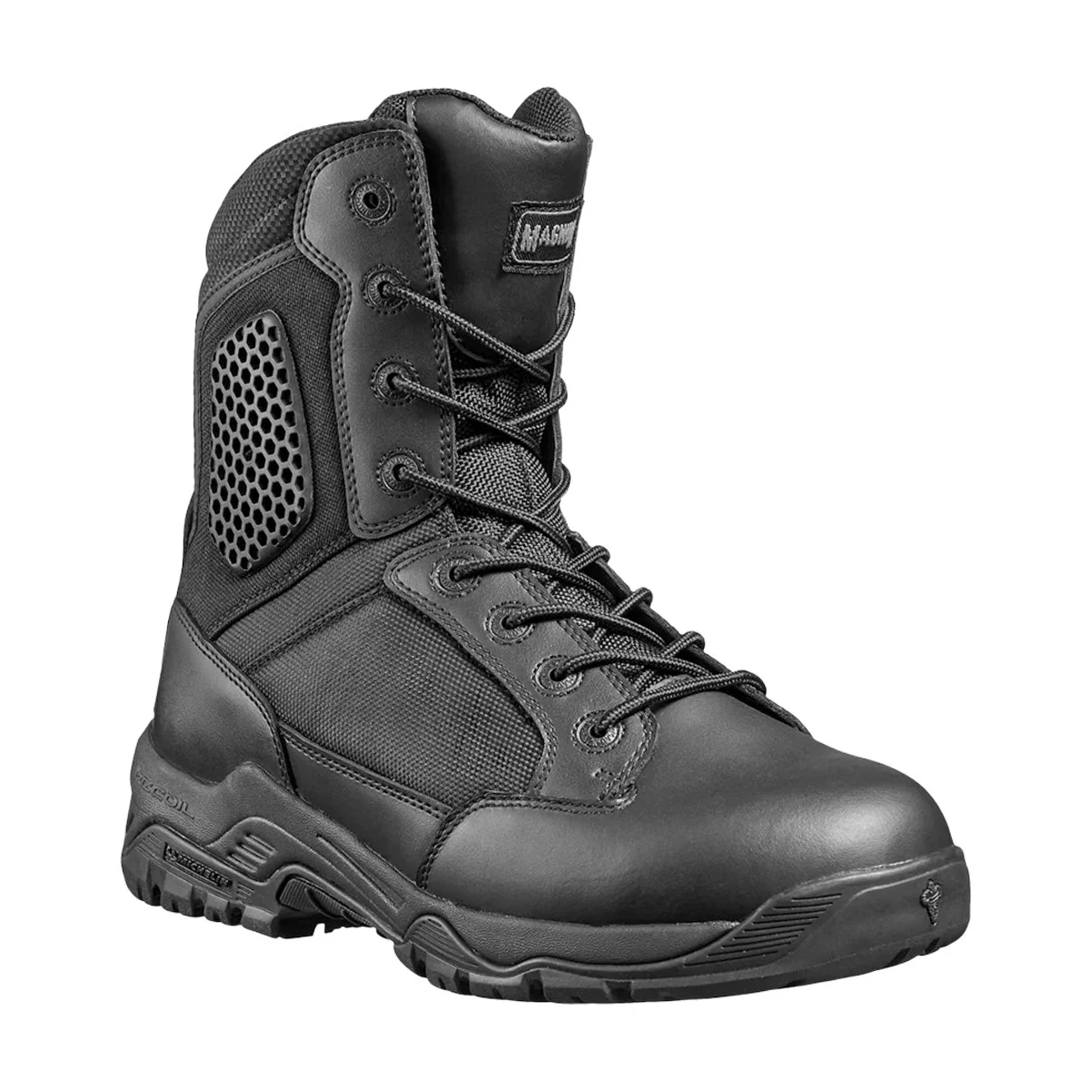 Magnum Strike Force 8.0 Side-Zip Composite Toe Boots Black - Image 3