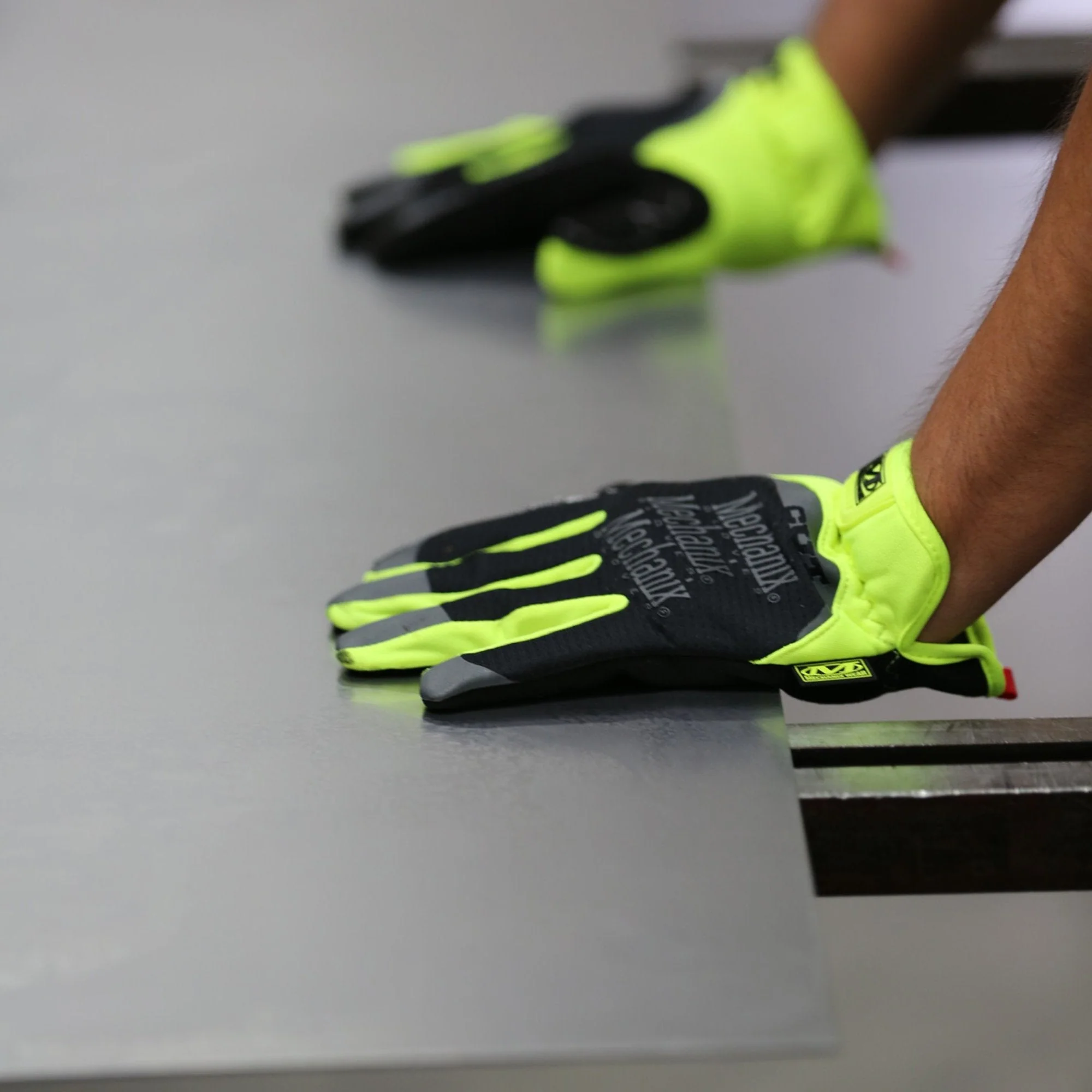 Mechanix Wear FastFit E5 Cut-Resistant Gloves Hi-Viz Yellow - Image 7