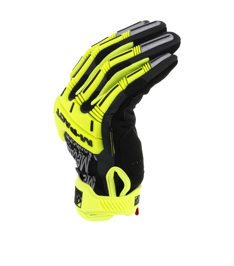 Mechanix Wear M-Pact Hi-Viz E5 Glove Fluorescent Yellow - Image 5