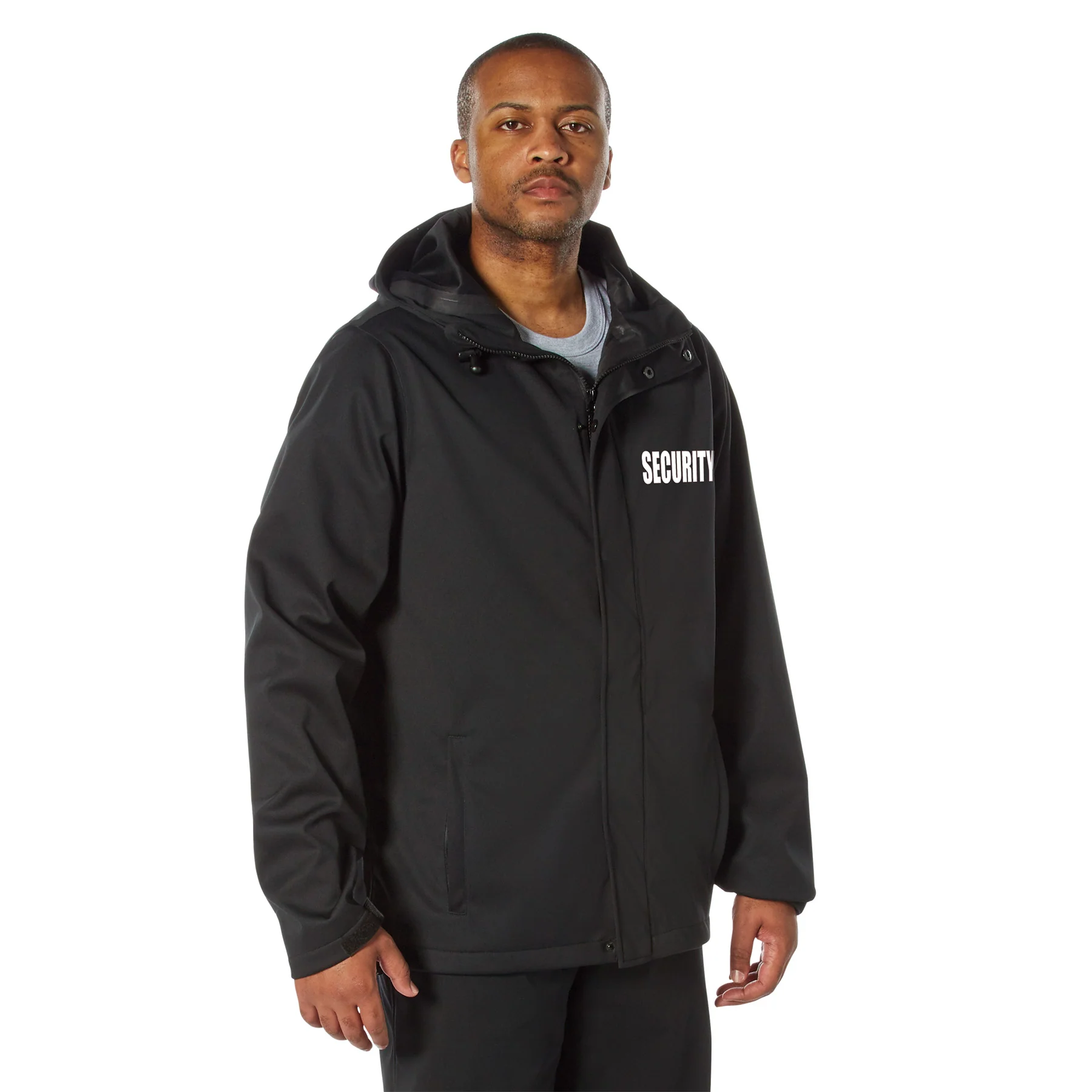 MilSpec Shadow Ops Waterproof Security Rain Jacket - Image 3