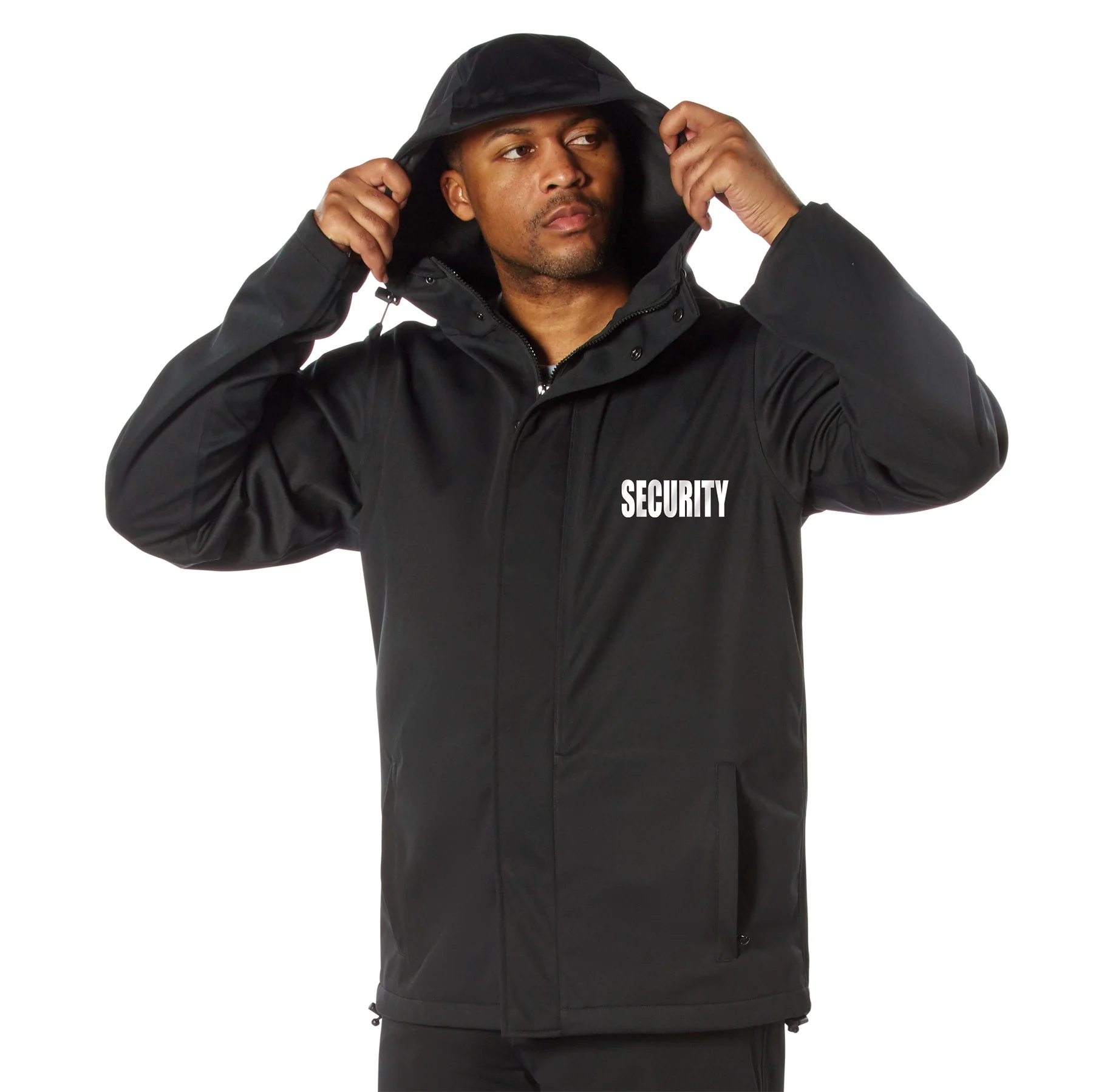 MilSpec Shadow Ops Waterproof Security Rain Jacket - Image 5