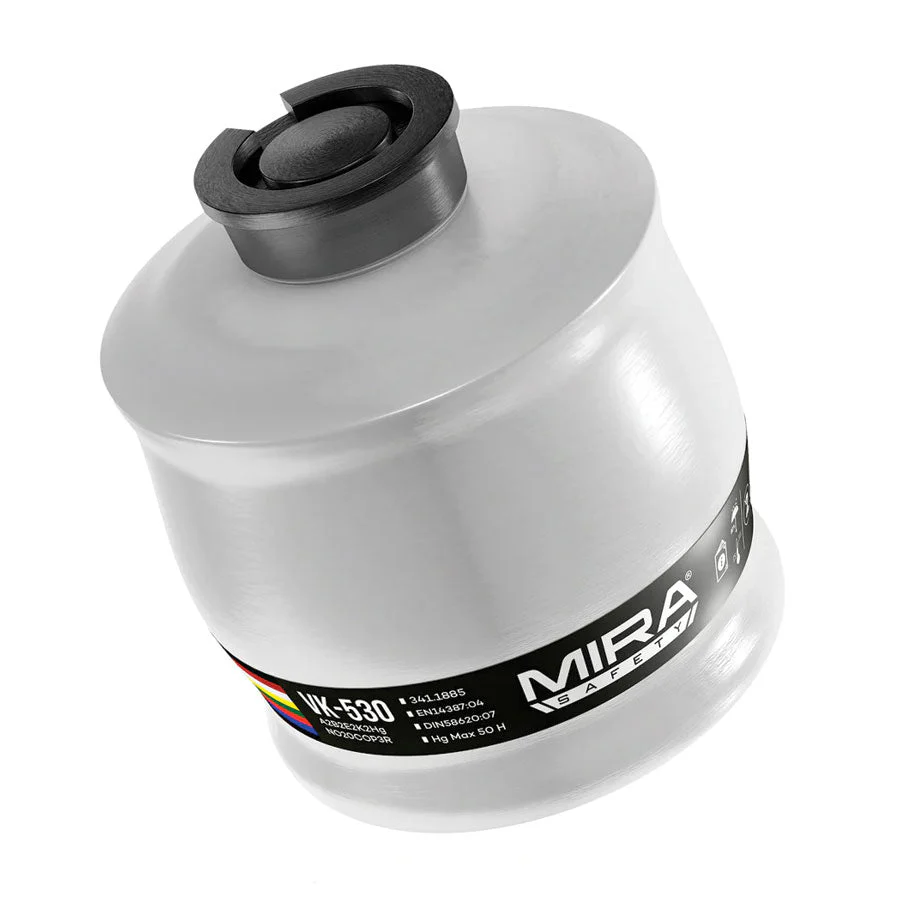 MIRA Safety VK-530 Smoke / Carbon Monoxide Filter Cartridges - Image 2