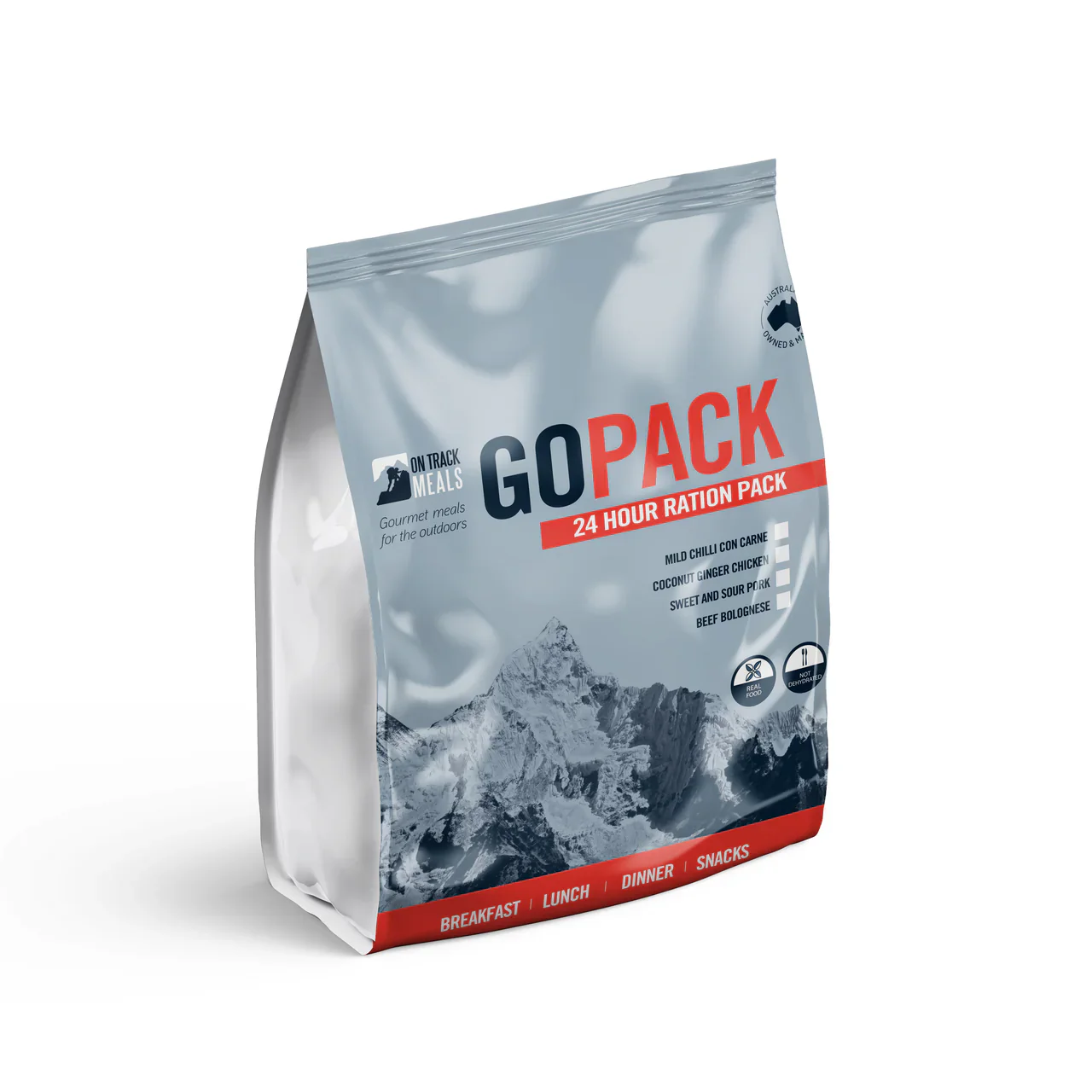 On Track Meals Go Pack 24 Hour Ration Pack
