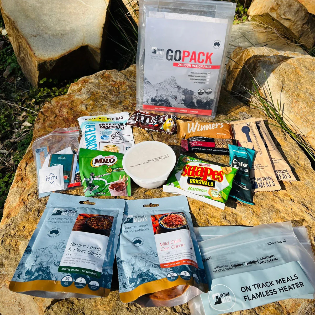 On Track Meals Go Pack 24 Hour Ration Pack - Image 3