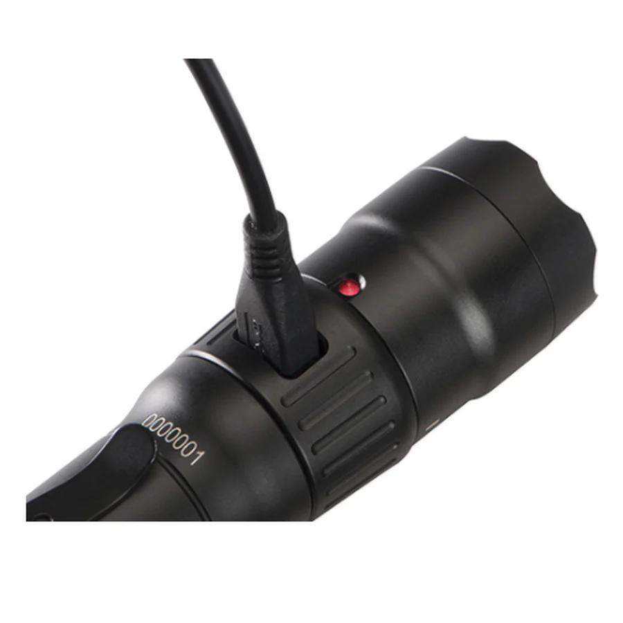 Pelican 7600 3 Color Rechargeable Tactical Flashlight 900 Lumens - Image 6