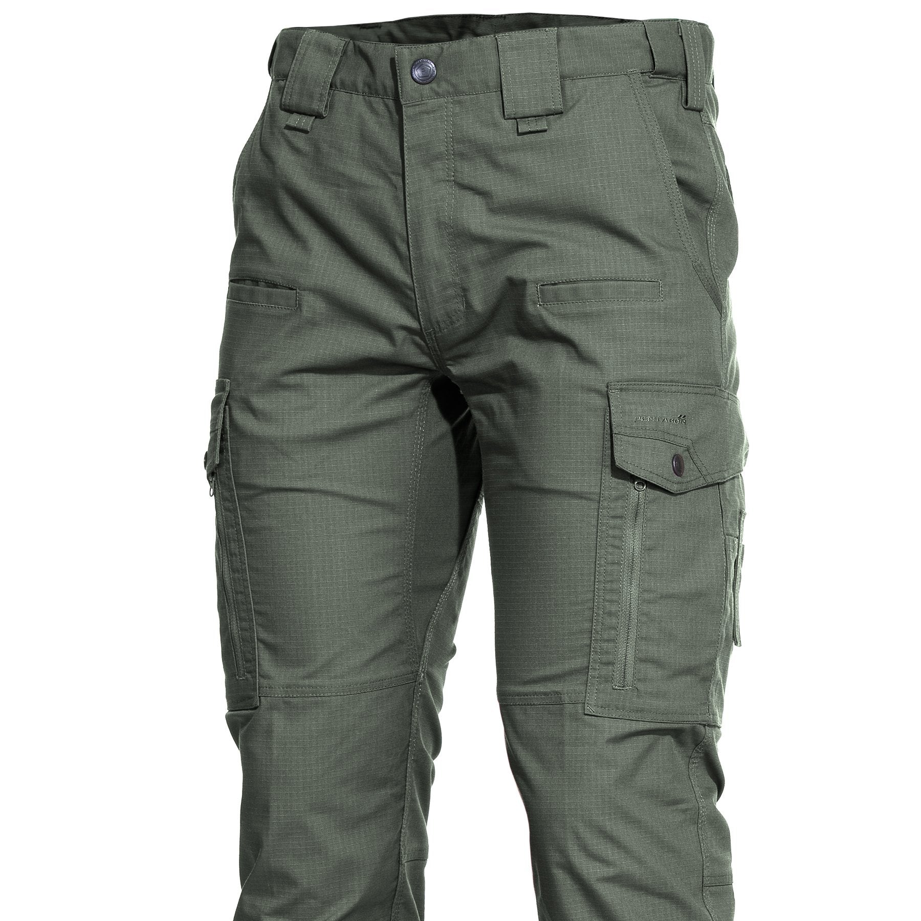 Pentagon K05007-2.0 Ranger 2.0 Tactical Pants Camo Green - Image 2