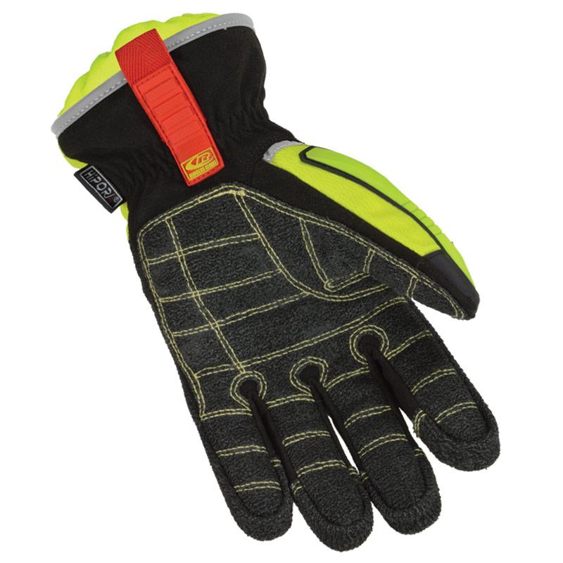 Ringers Gloves Extrication Barrier One Glove Hi Viz Yellow - Image 2