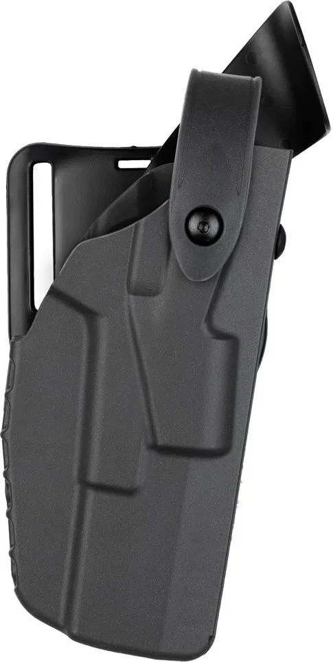 Safariland 7360 7TS ALS/SLS Mid-Ride Duty Holster for Glock 17/22 with Light Plain Black