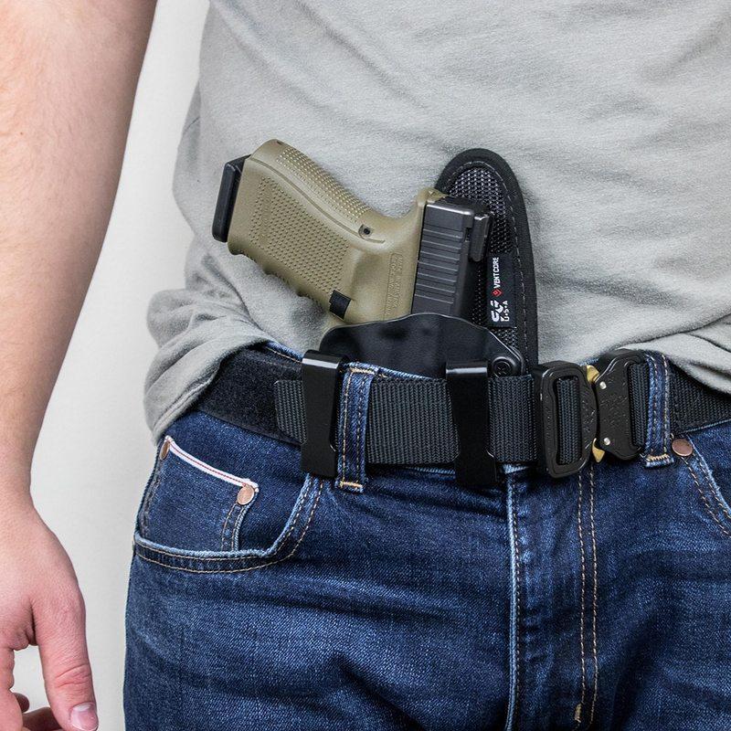 Stealth Gear AIWB Appendix Ventcore Holster for Glock 19/23/32/45 with Surefire XC1 Weapon Light - Image 2