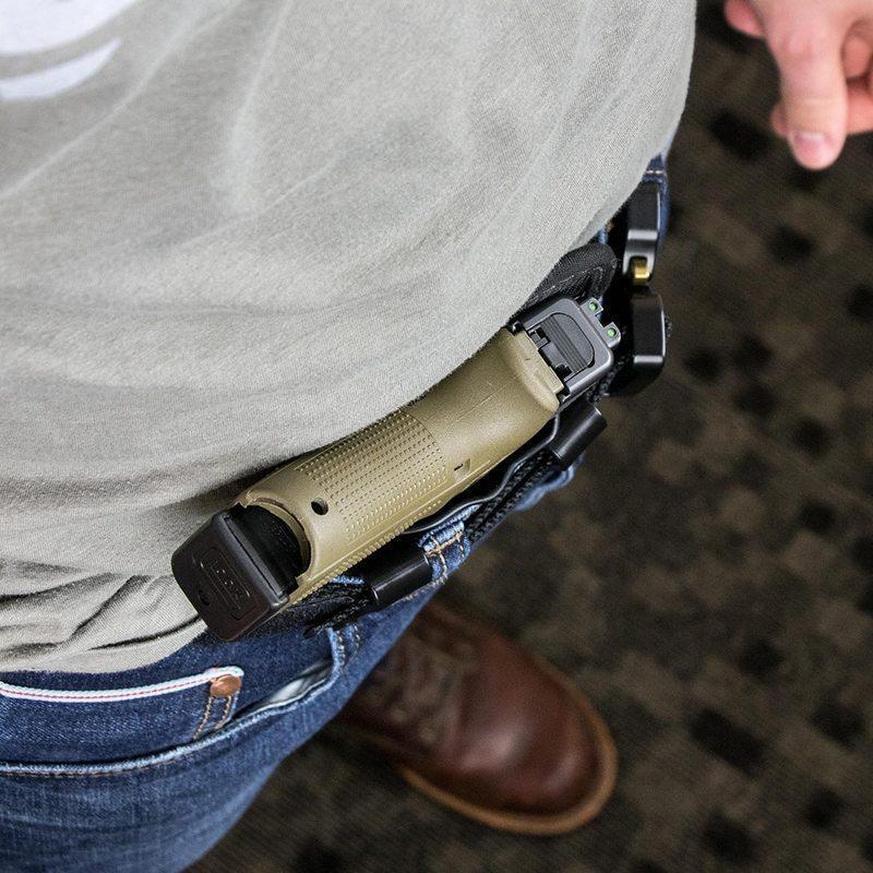 Stealth Gear AIWB Appendix Ventcore Holster for Glock 19/23/32/45 with Surefire XC1 Weapon Light - Image 3